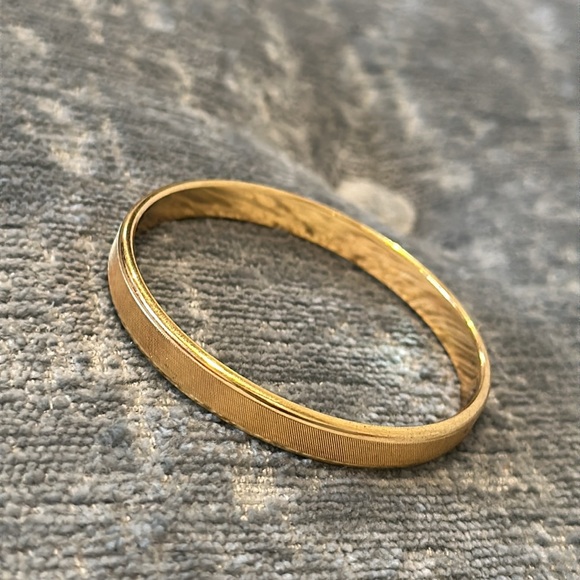 Monet Gold-tone Bangle Bracelet - Picture 5 of 5